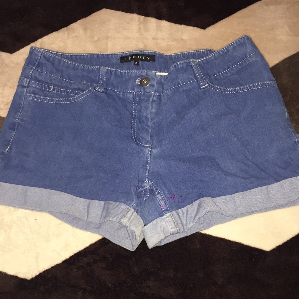 denim shorts